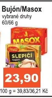 COOP DISKONT Bujón/Masox nabídka