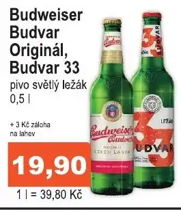 Budweiser Budvar Originál, Budvar 33