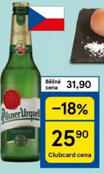 Tesco Pilsner Urquell nabídka