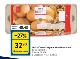 Tesco Tesco Čerstvá vejce z halového chovu nabídka