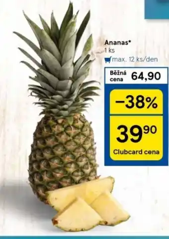 Tesco Ananas nabídka