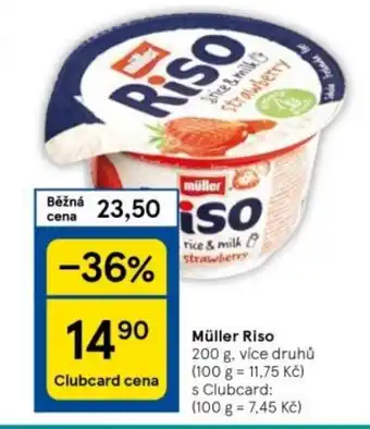 Tesco Müller Riso nabídka