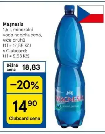 Tesco Magnesia nabídka