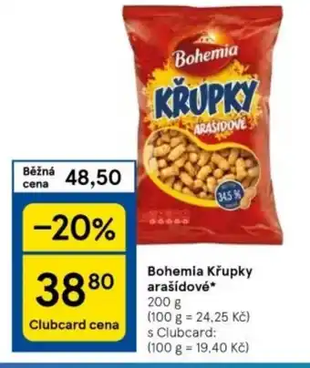 Tesco Bohemia Křupky arasidove nabídka