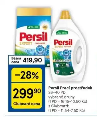 Tesco Persil Prací prostředek nabídka