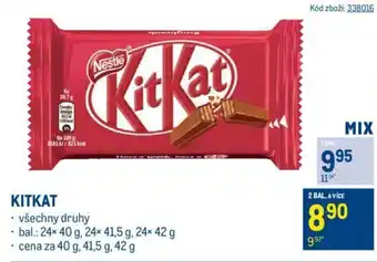 Makro KITKAT nabídka