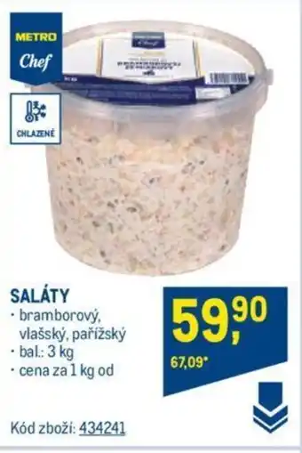 Makro SALÁTY nabídka