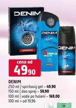 Terno Denim voda po holení nabídka