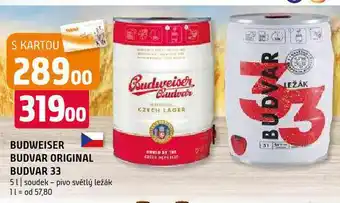 Terno Pivo budweiser budvar nabídka