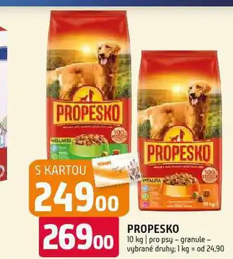 Terno Propesko granule pro psy nabídka