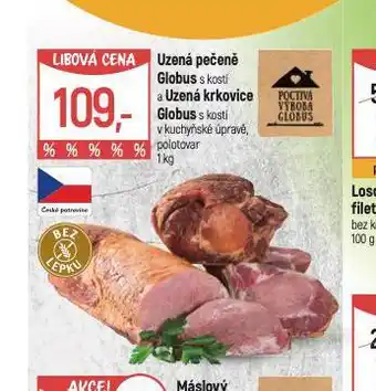 Globus Uzená krkovice s kostí nabídka