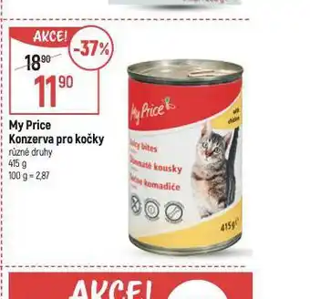 Globus My price konzerva pro kočky nabídka