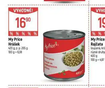 Globus My price hrášek nabídka