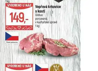Globus Vepřová krkovice s kostí nabídka