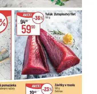 Globus Tuňák žlutoploutvý filet nabídka