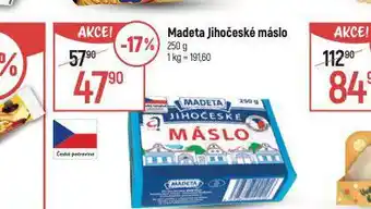 Globus Madeta jihočeské máslo nabídka