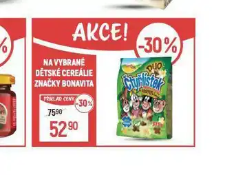 Globus Dětské cereálie bonavita nabídka