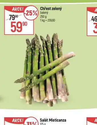 Globus Chřest zelený nabídka