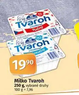 Coop Milko tvaroh nabídka