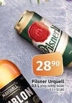 Coop Pivo pilsner urquell nabídka