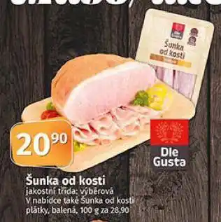 Coop Šunka od kosti nabídka