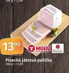 Coop Písecká játrová paštika nabídka