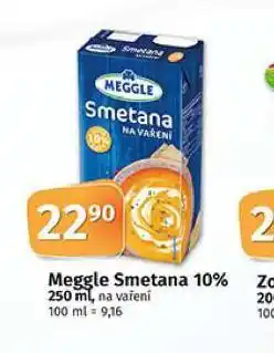 Coop Meggle smetana nabídka