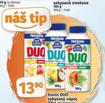 Coop Kunín duo zakysaný nápoj nabídka