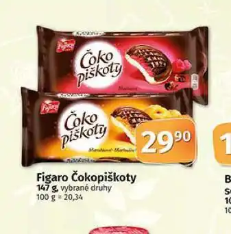 Coop Figaro čokopiškoty nabídka