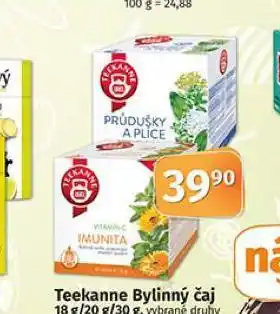 Coop Teekanne čaj nabídka