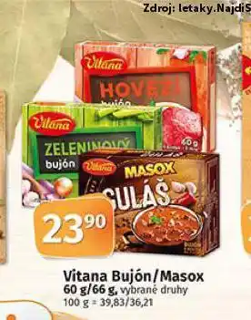 Coop Vitana masox nabídka