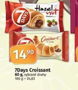 Coop 7days croissant nabídka