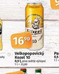 Coop Pivo velkopopovický kozel nabídka