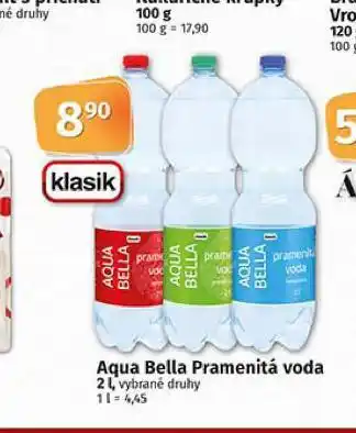 Coop Aqua bella nabídka