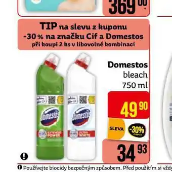 Teta Domestos bleach nabídka