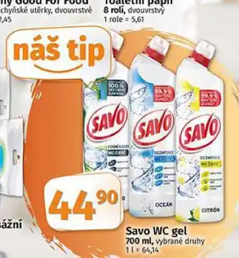 Coop Savo wc gel nabídka