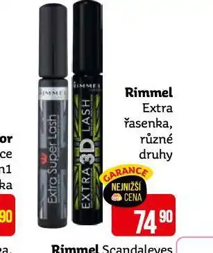 Teta Rimmel řasenka nabídka