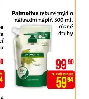 Teta Palmolive tekuté mýdlo nabídka