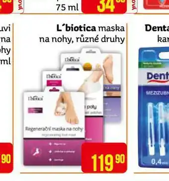 Teta L´biotica maska na nohy nabídka