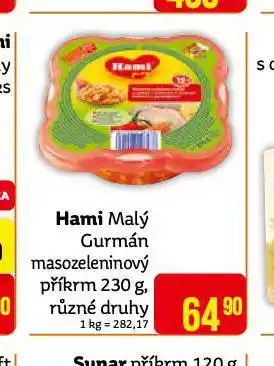 Teta Hami malý gurmán nabídka