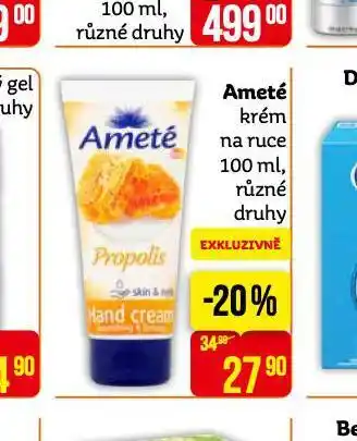 Teta Ameté krém na ruce nabídka