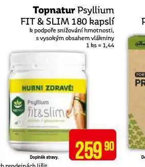 Teta Topnatur psyllium fit & slim nabídka