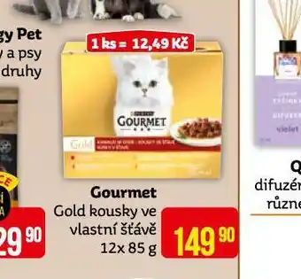 Teta Gourmet gold kousky ve vlastní šťávě nabídka