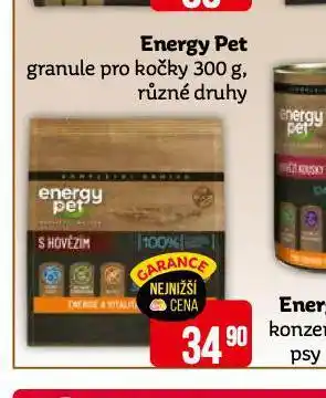 Teta Energy pet granule pro kočky nabídka