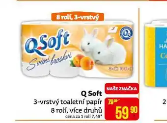 Teta Q soft toaletní papír nabídka