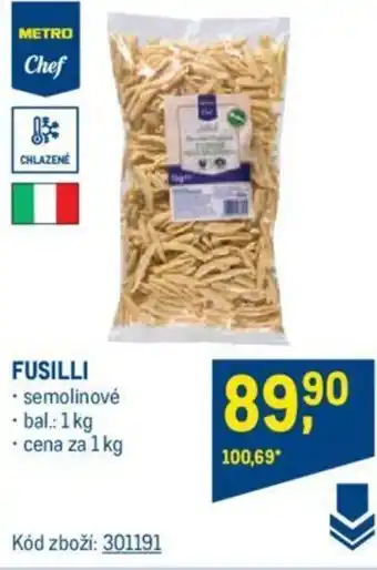 Makro FUSILLI nabídka