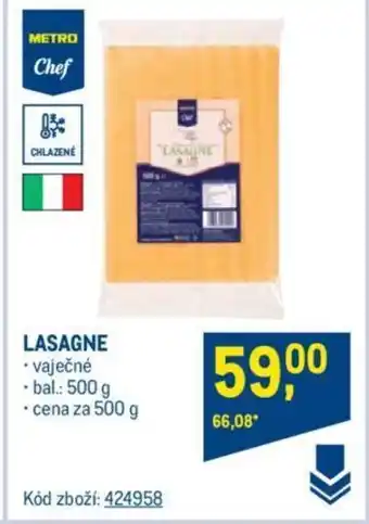 Makro LASAGNE nabídka