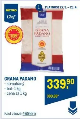 Makro GRANA PADANO nabídka