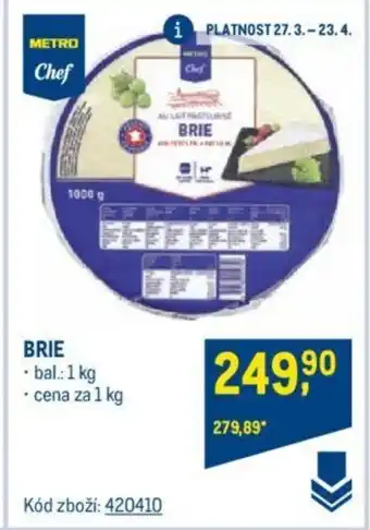 Makro BRIE nabídka