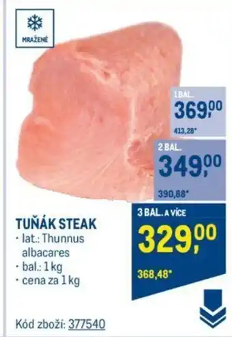 Makro TUŇÁK STEAK nabídka